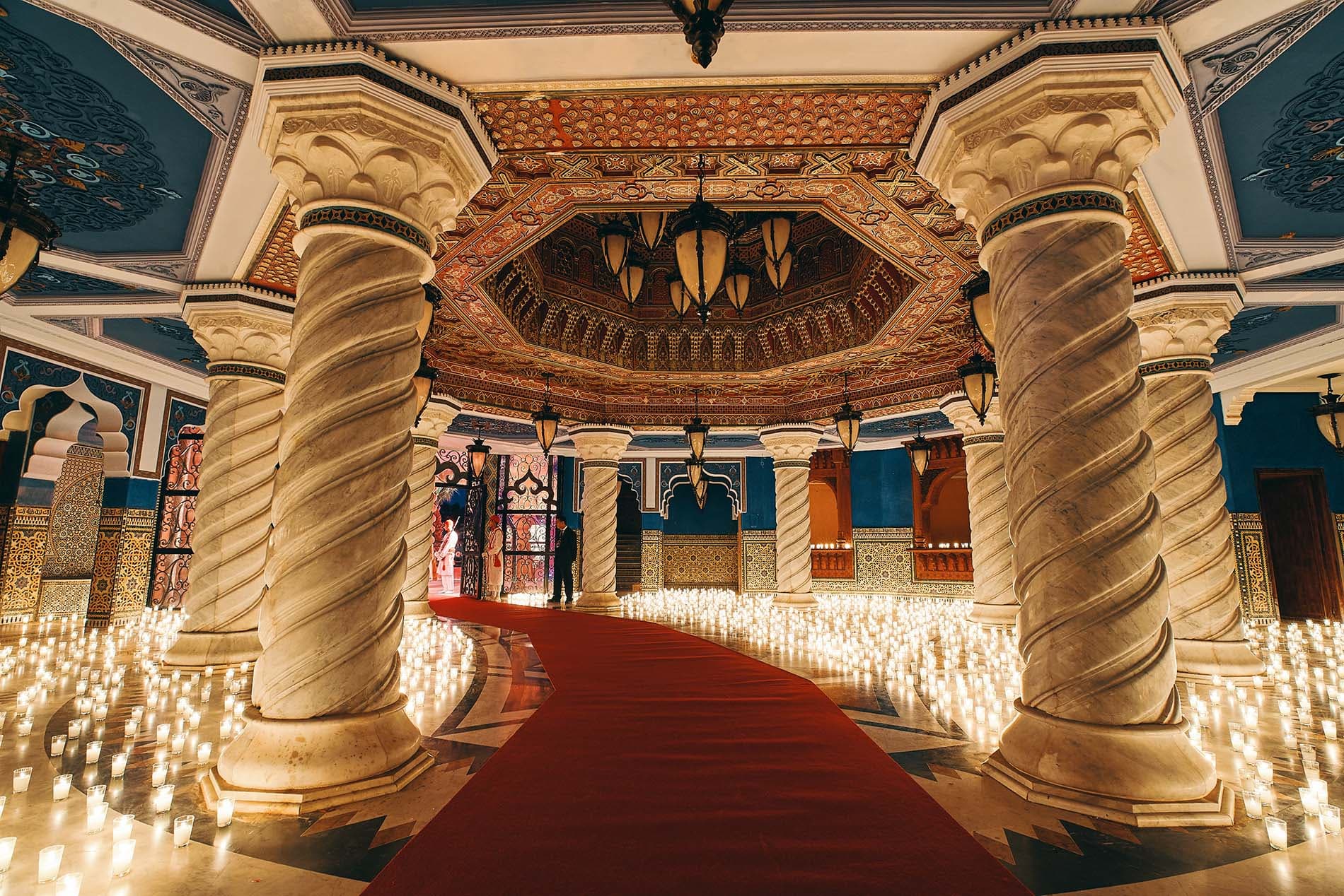 Spectacular floral installation by Cocoon Events